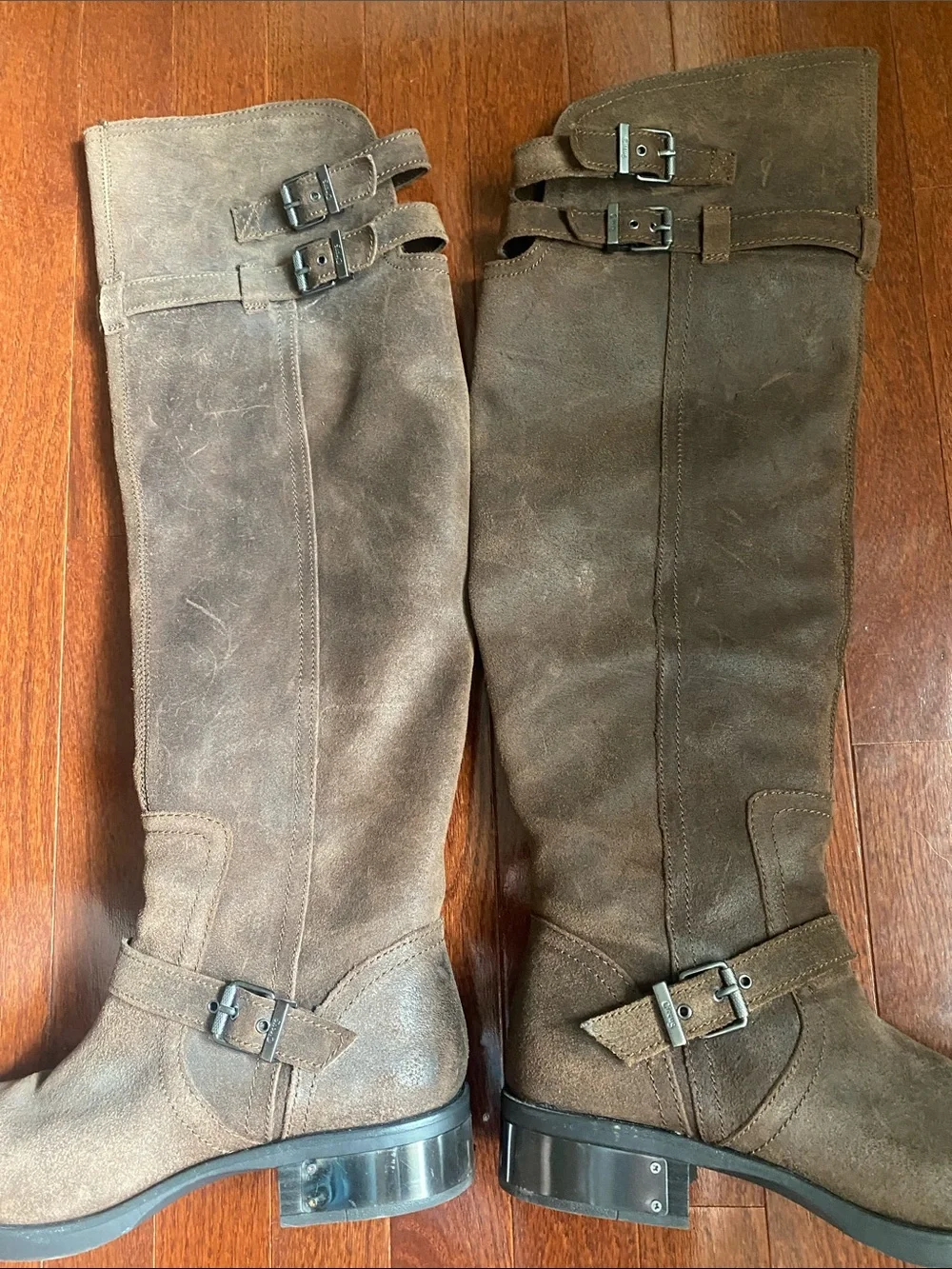 Circus by Sam Edelman Over-the-Knee Brown Suede Boots
